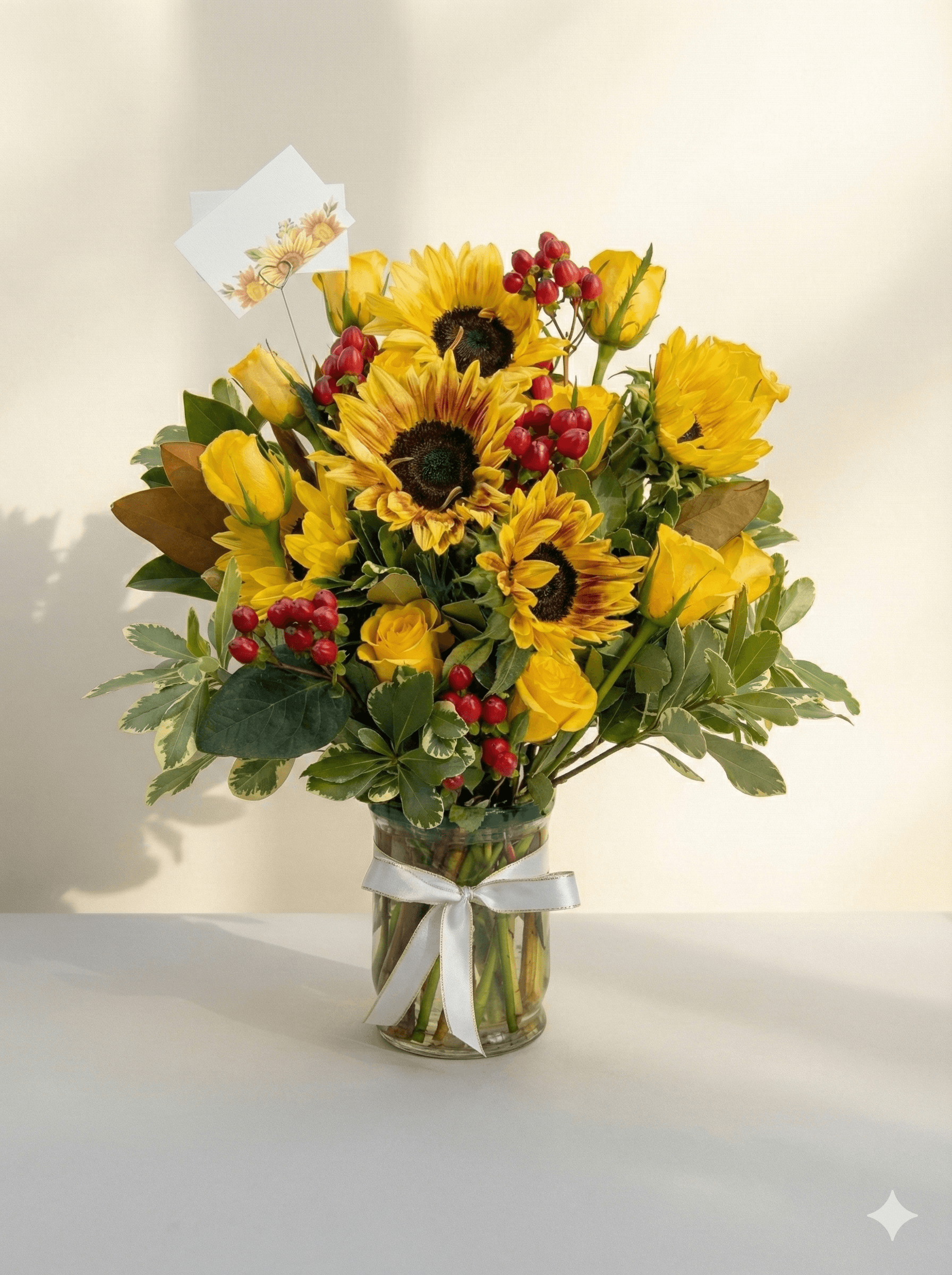 Custom floral arrangement